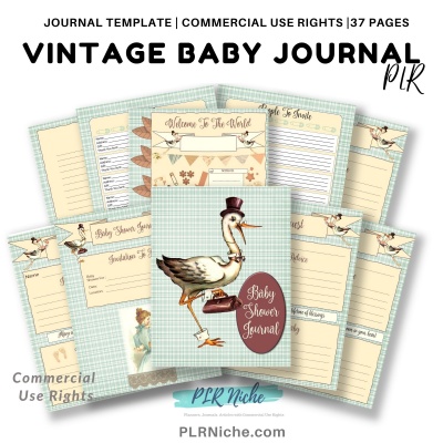 Baby Shower Journal Template
