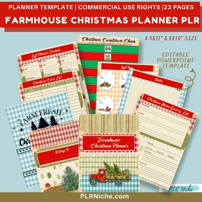 Farmhouse Christmas Planner