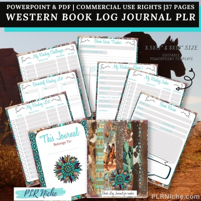 Western Book Log Journal PLR