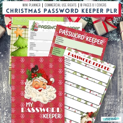 Christmas Password Keeper PLR