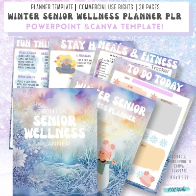 Winter Senior Wellness Planner PLR