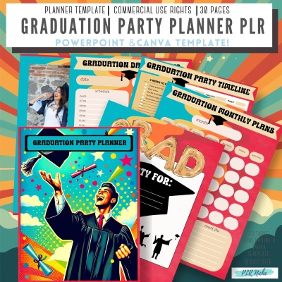 Graduation Party Planner PLR