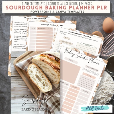 Sourdough Baking Planner PLR