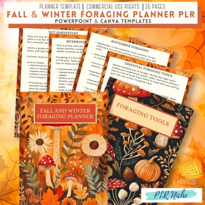 Fall and Winter Foraging Planner PLR