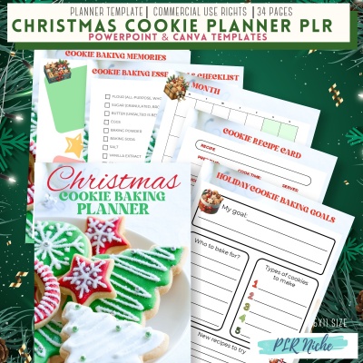 Christmas Cookie Planner PLR