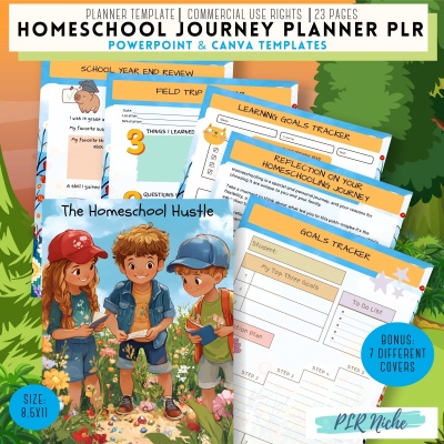 Homeschool Journey Planner PLR