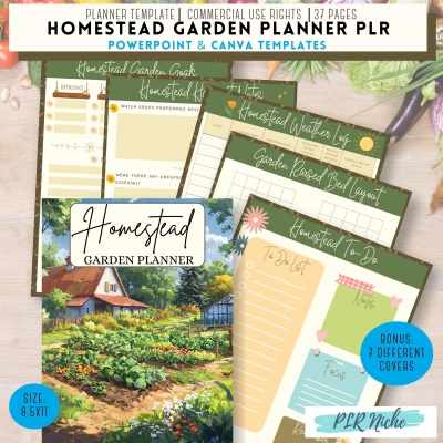 Homestead Garden Planner PLR