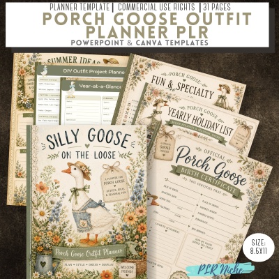 Porch Goose Outfit Planner PLR