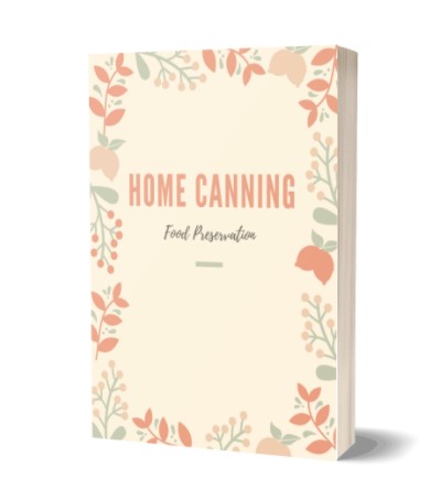 Report Cover Home Canning PLR