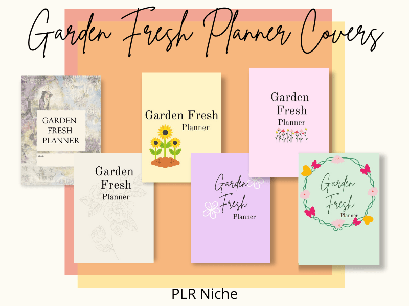 Garden Fresh Planner Covers