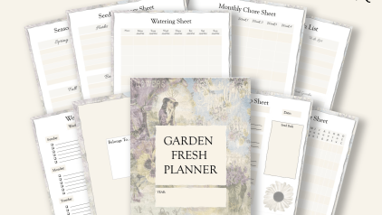 Garden Fresh Planner PLR