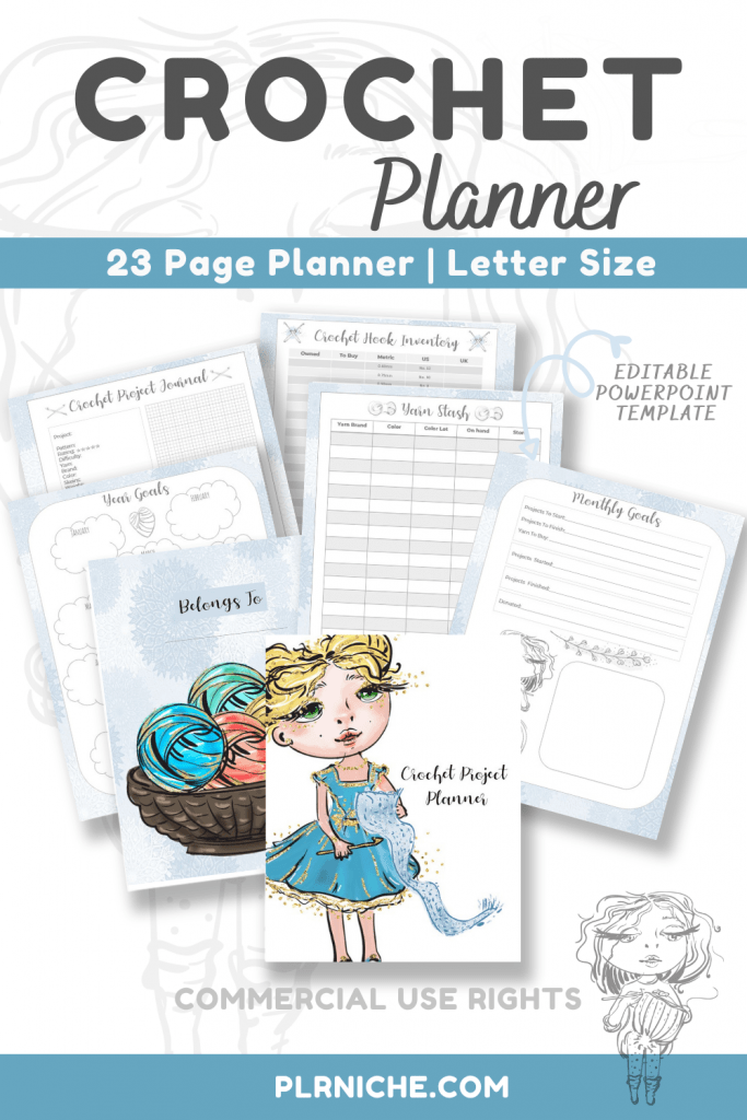 Crochet Planner Pin