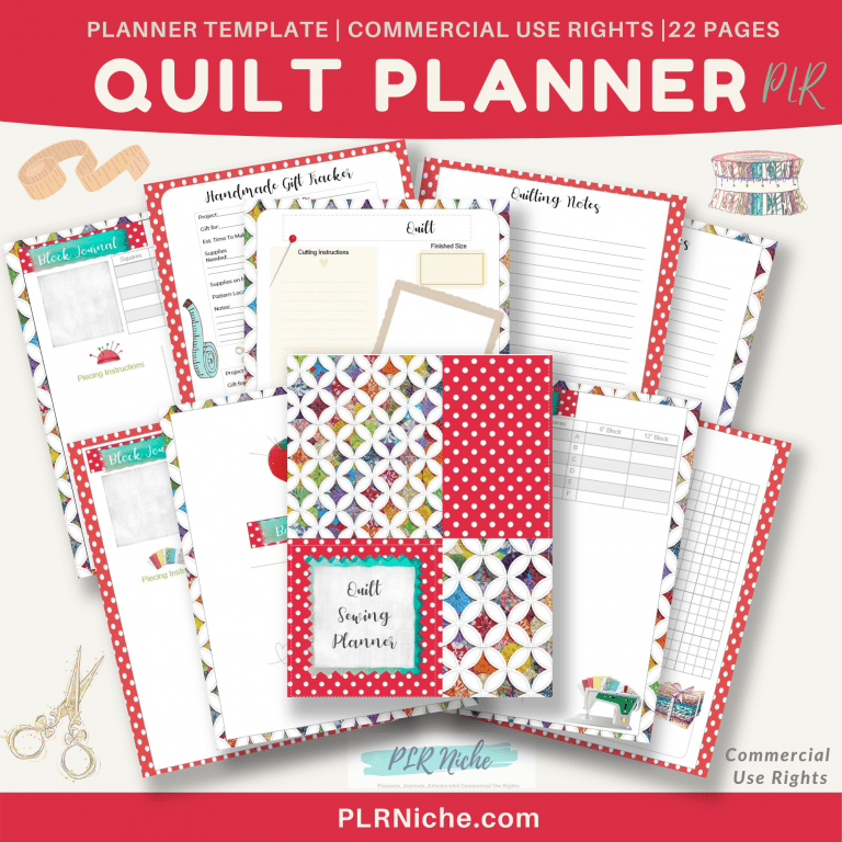 Quilt Planner PLR