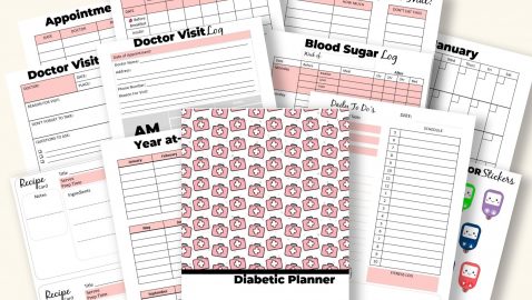 Diabetic Planner PLR Commercial Use