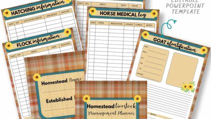 Homestead Livestock Management Planner Pin