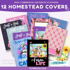 12 Homestead Covers PLR