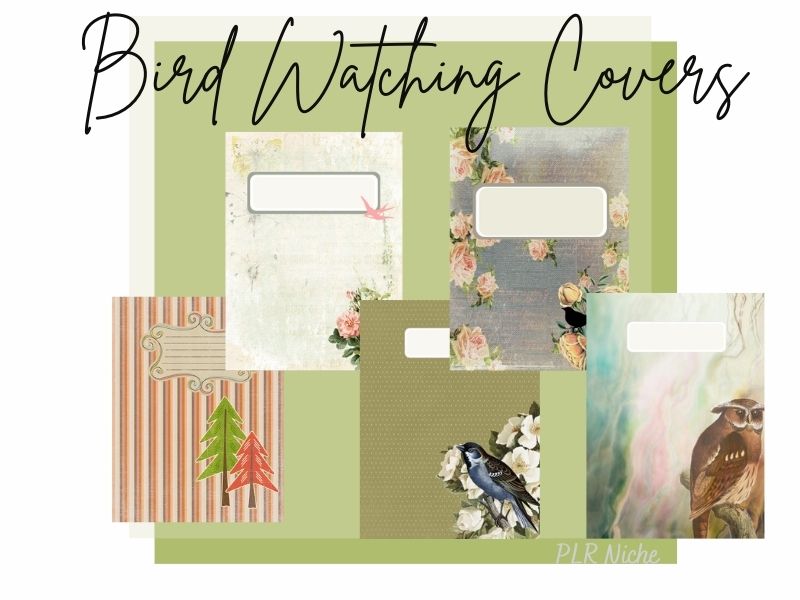 Bird Watching Covers PLR 3