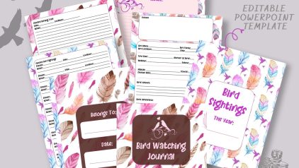 Bird Watching Journal PLR Top