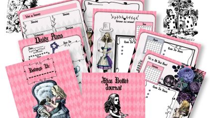 Alice Bullet Journal PLR