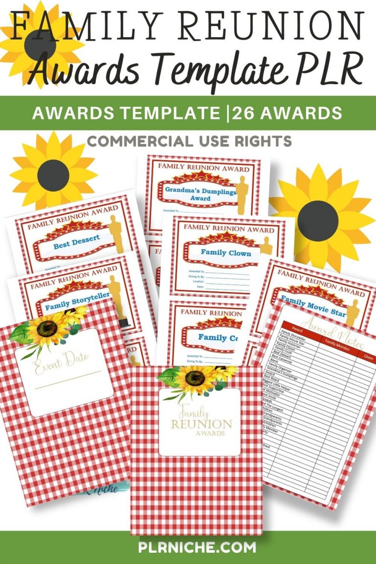 awards-family-reunion-template-plr-niche