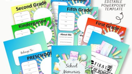 Kids School Keepsake Journal PLR
