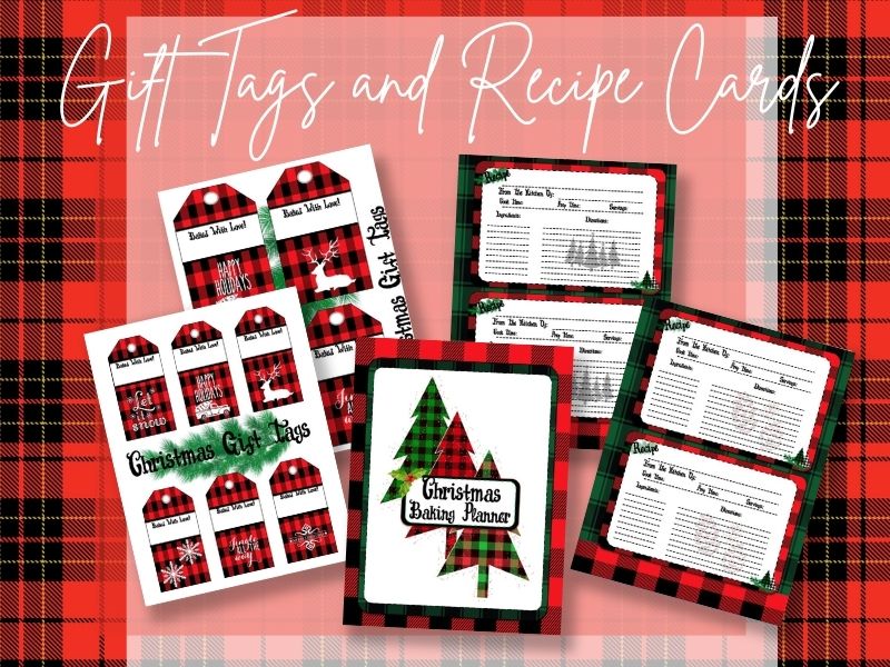 Gift Tags and Recipe cards