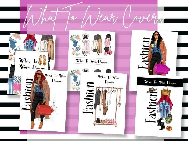 What to Wear PLR Planner Covers