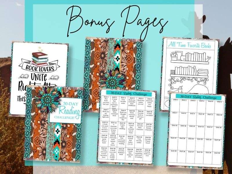 Western Book Log Journal PLR 30day challenge