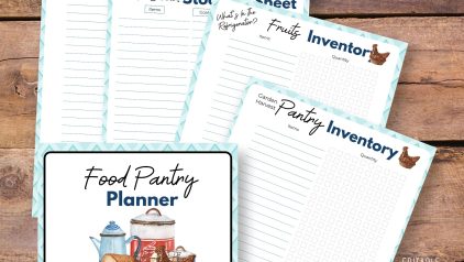 Food Pantry Planner plr