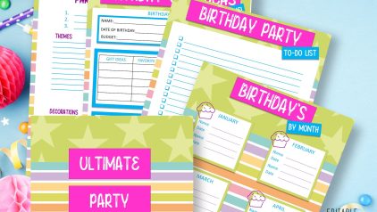 Birthday Party Planner PLR
