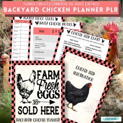 Backyard Chicken Planner PLR