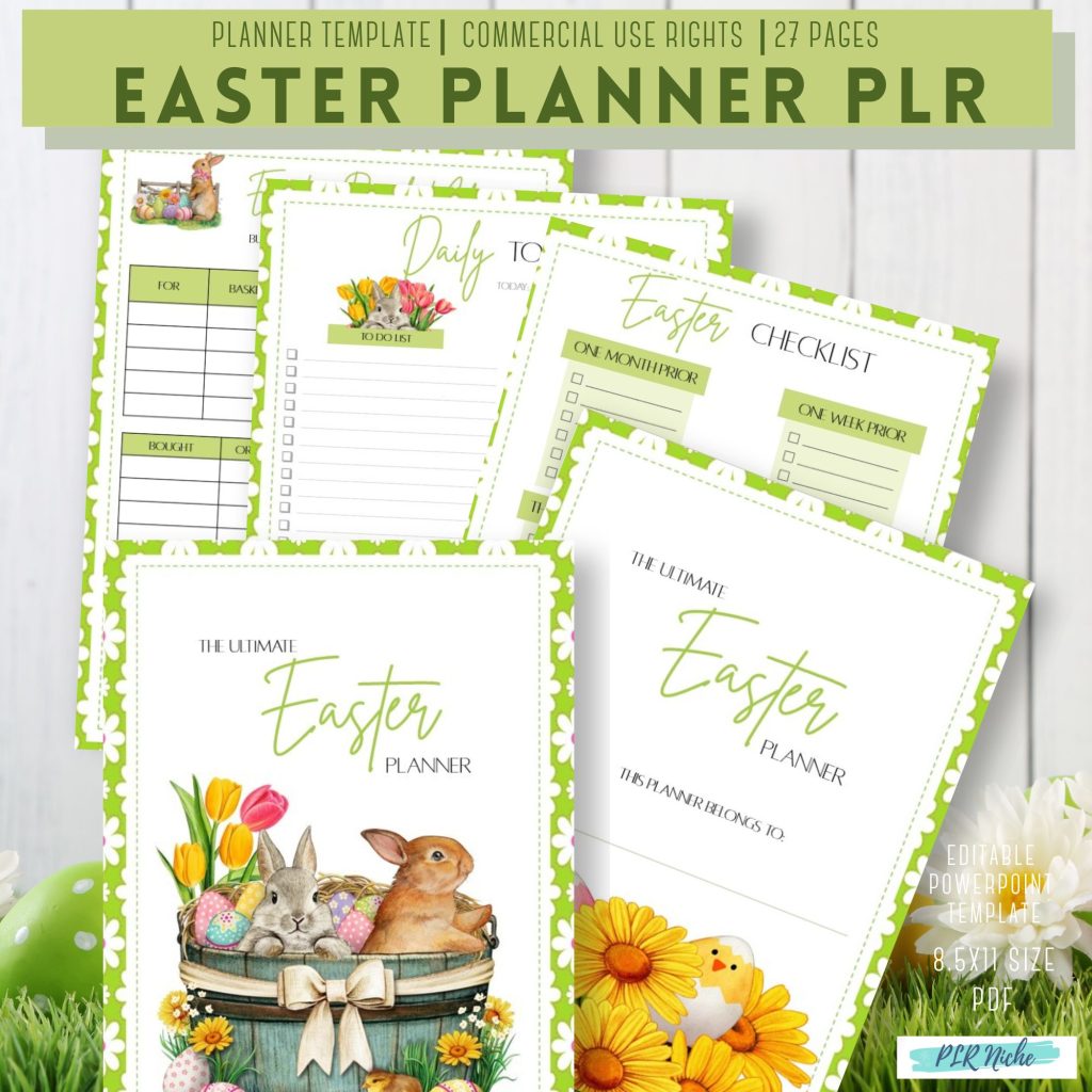 Easter Planner PLR