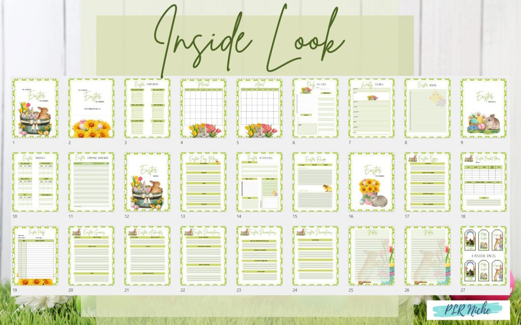 Easter Planner PLR