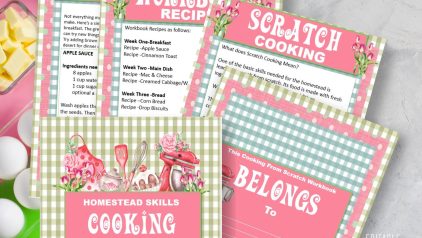 Scratch Cooking Planner