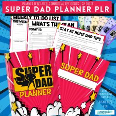 Super Dad Planner PLR Pic