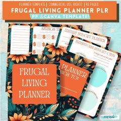 Frugal Living Planner PLR