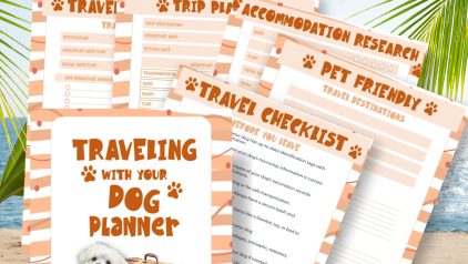 Traveling with your dog Planner PLR (1)