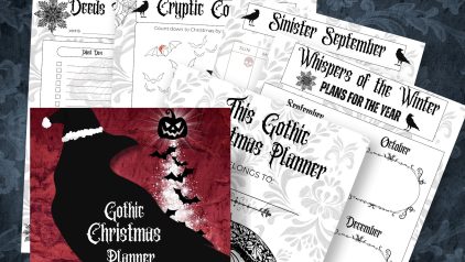 Gothic Christmas Planner PLR