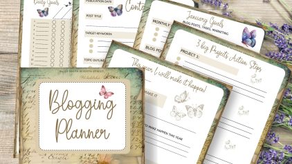 Blogging Planner PLR PLRniche