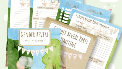 Gender Reveal Party Planner PLR
