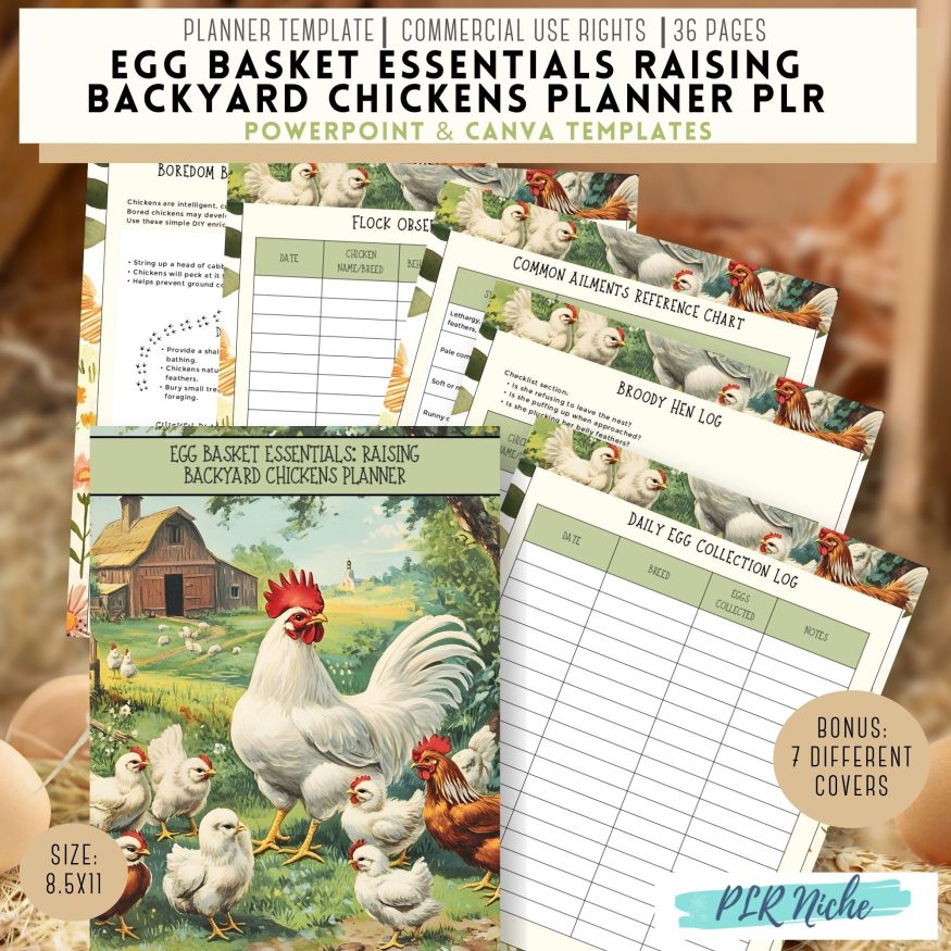 PLRNiche Planners and Journals