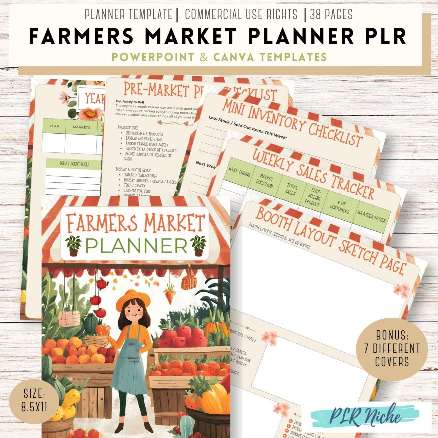 PLRNiche Planners and Journals